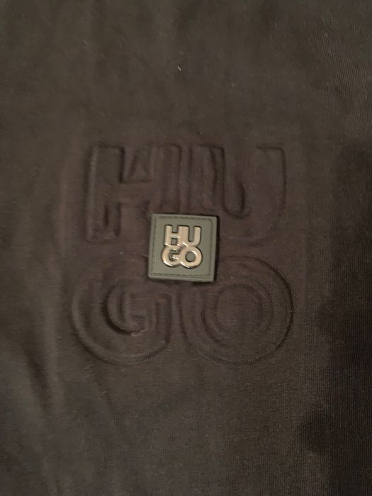 HUGO - Блуза с къс ръкав