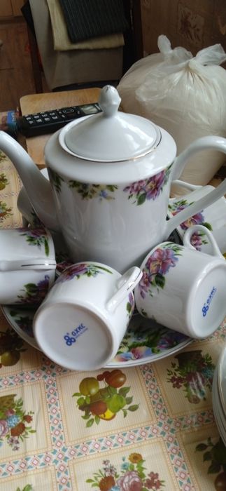 Посуда чайный сервис новый
