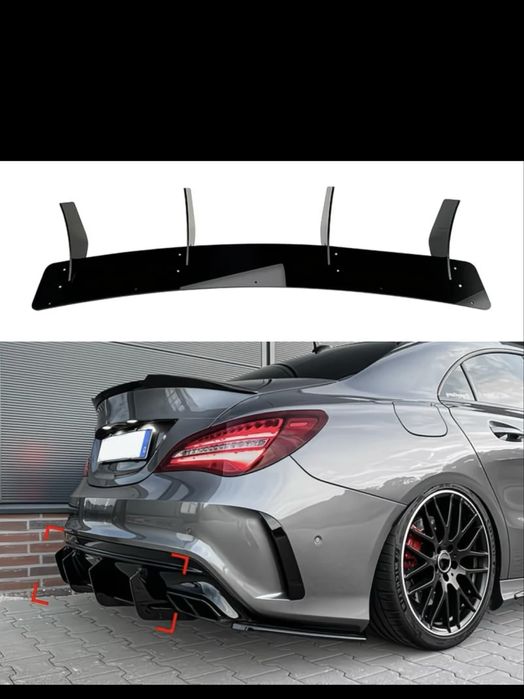 Диффузор на задний бампер