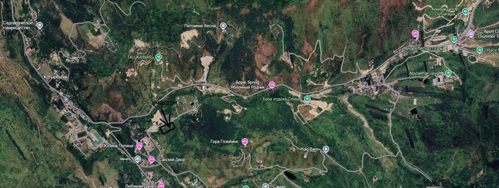 Продам участок в Бескайнар 200 соток