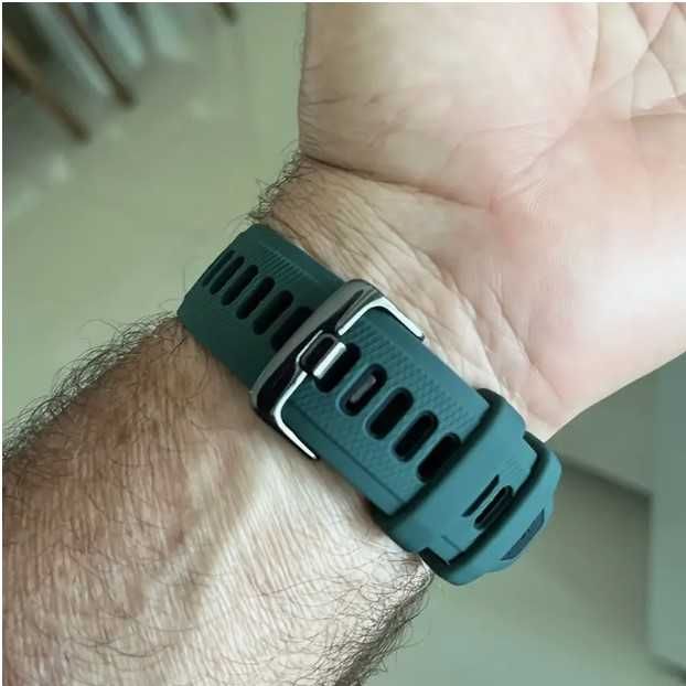 Curea silicon Huawei GT,GT2,GT3,GT4,GT5(46mm) 22mm - catarama Neagra*