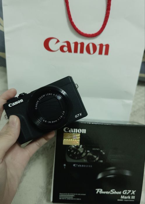 камера Canon g7x mark III