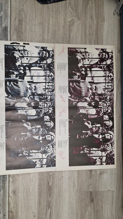 COLECTIE RARA The Beatles 4xLP Red Blue Albums 1973 German ANALOG Cope