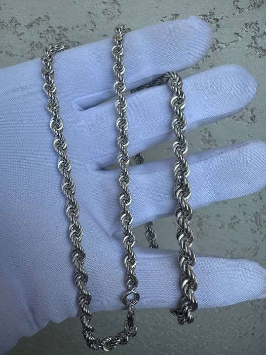 Серебряная цепь Веревка