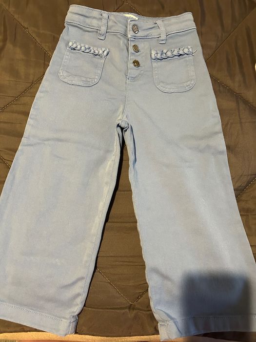 Детски дънки за момиче Майорал в синьо