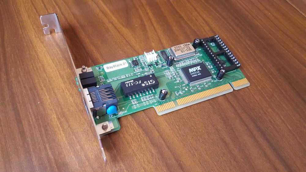 Network Adapter Card GTS FC515 9945H, ISA LAN