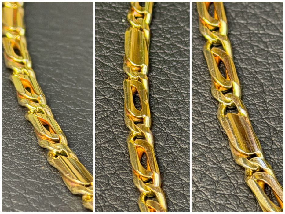 Златен Ланец ЧИСТО НОВ синджир  златно ланче 14 к 585 gold zlato lanec