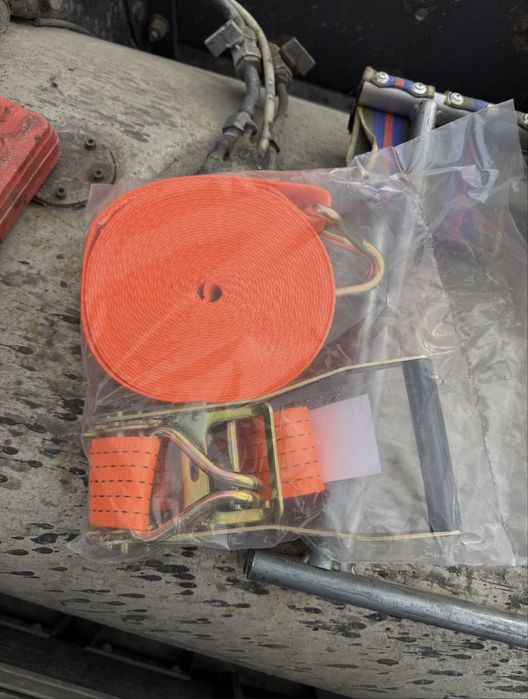 Стяжные ремни с трещеткой