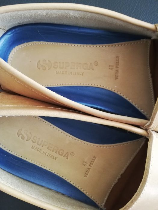 Mocasini piele Superga nr 41 bărbati