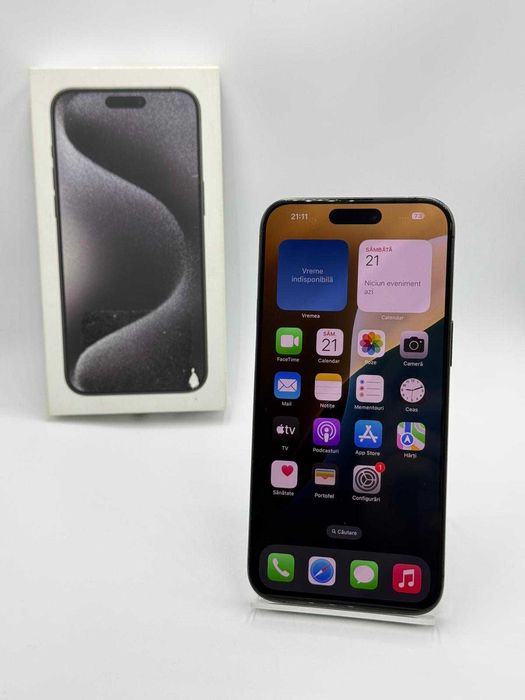 Amanet Lucky Gold VITAN / Iphone 15 PRO MAX / 256 GB 89% BAT 425 INC / Factura / Garantie #53340