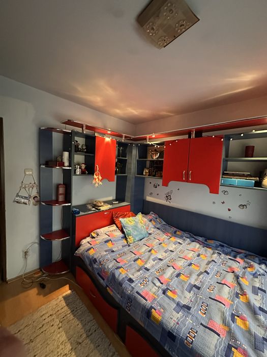 Pat dormitor 200x140 + birou