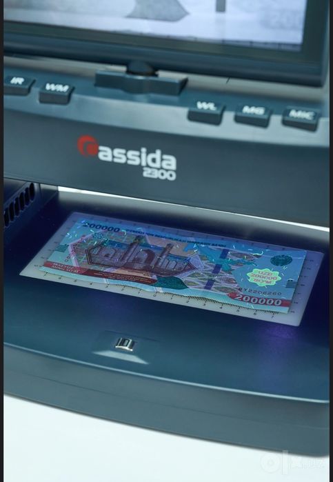 Cassida 2300DA. универсальный просмотровый детектор для проверки купюр