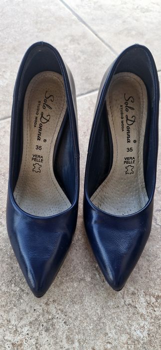 Pantofi bleumarin 35