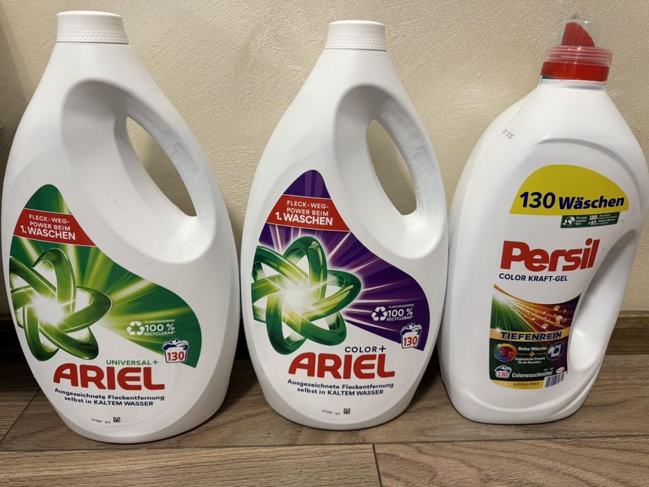 Течен прах внос от Германия 6 литра  130. пранета