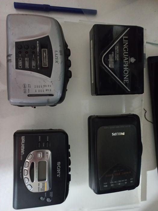 Sony  WM-GX414 walkman philips linguaphone vintage retro sanyo
