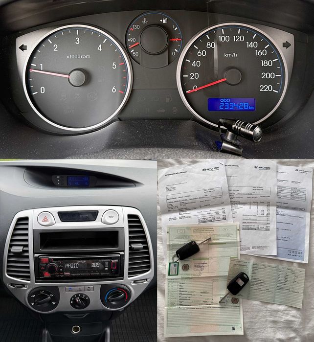 Hyundai i20 4 USI 08/2012 1.4 DIESEL 75 CP EURO5 CLIMATIZARE Adus acum