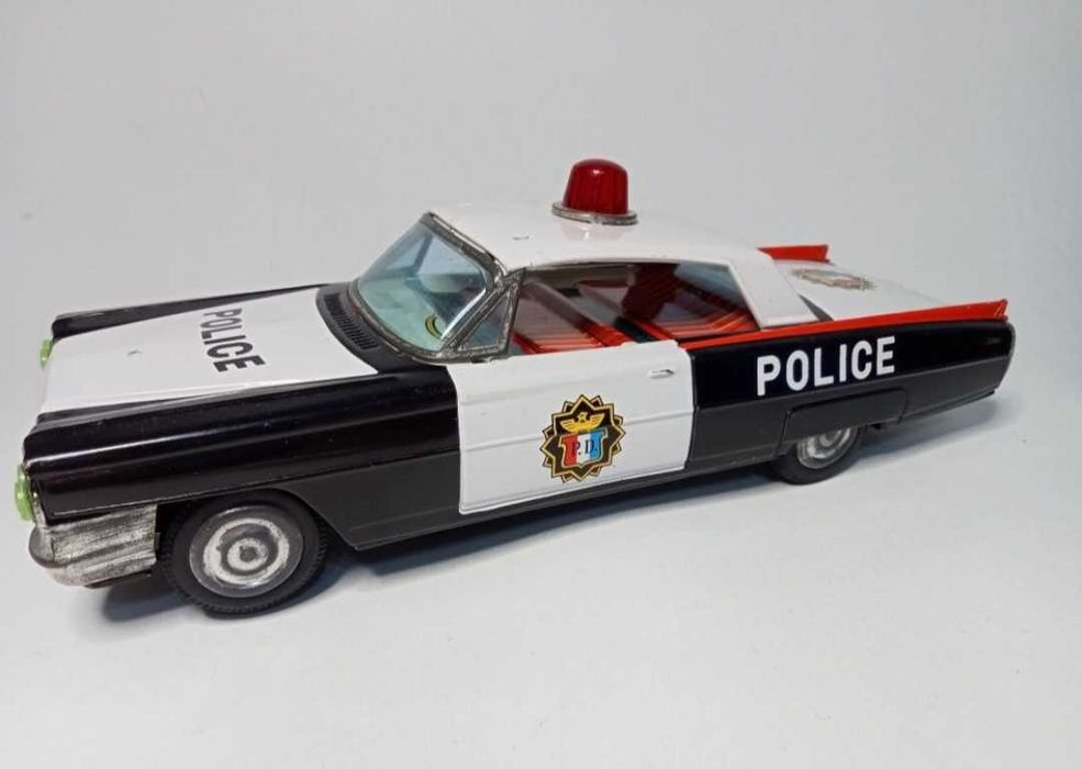 Jucărie masinuta veche de Politie, Police made in Korea, de colectie