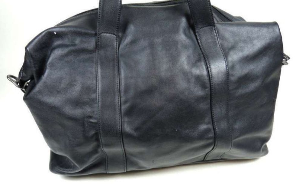 Кожен сак | Пътна чанта от естествена кожа TUMI ALPHA