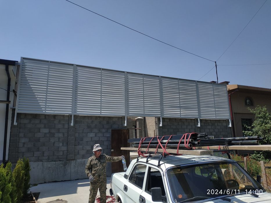 Жалюзи забор. Забор жалюзи ограждения