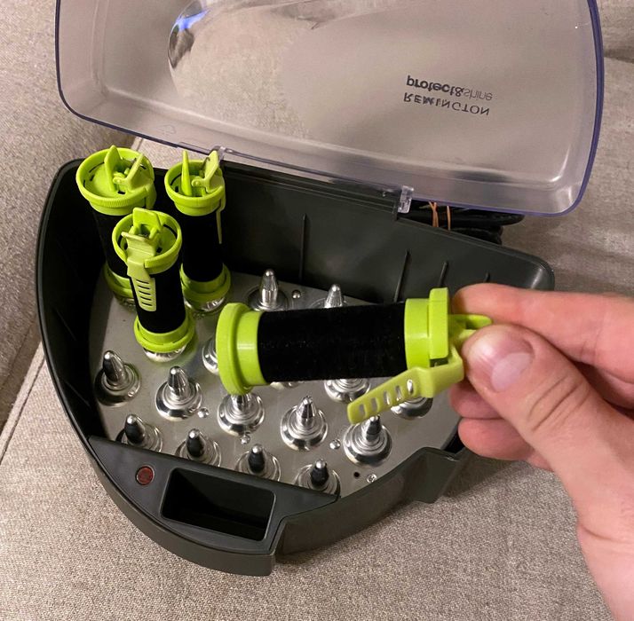 Trusa de bigudiuri electrice Remington KF-40E - bigudiuri lipsa