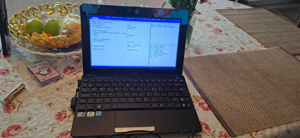 Notebook 512 mb ram