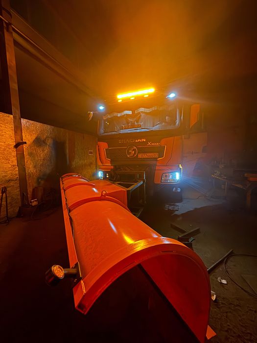 Уборка снега отвалами