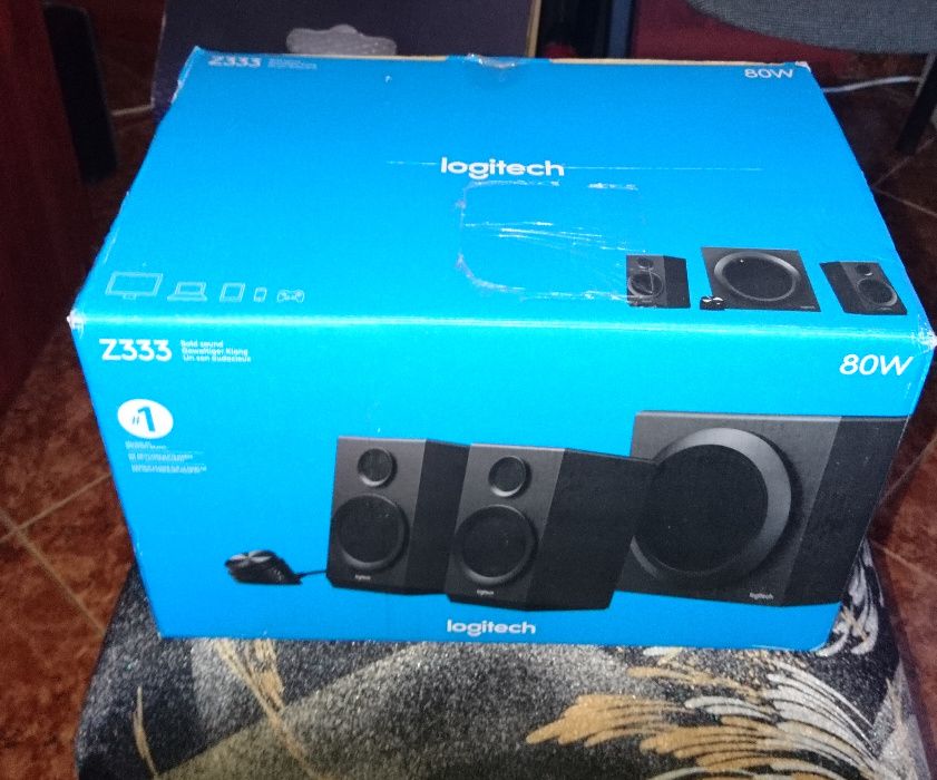 Продавам аудио уредба Лоджитех 80 вата почти нова