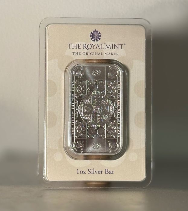 Lingou Argint 1 oz Coroana Regala – Ediție Limitată 5.000 buc Mondial