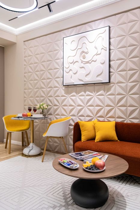 Стильная студия с прекрасным видом на город в U-Tower