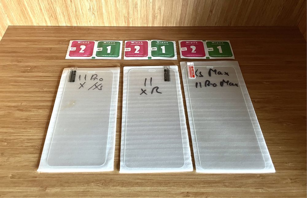 Vand folie sticla transparenta iphone xs,11,12,13,14 plus,15pro max