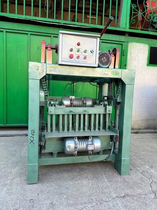 Пескоблочный шлакоблочный станок