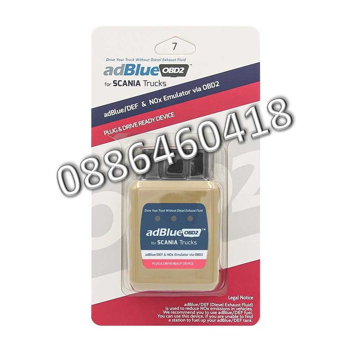 Ad-Blue Емулатор SCANIA АдБлу AdBlue Euro 4/5 NOX Sensor