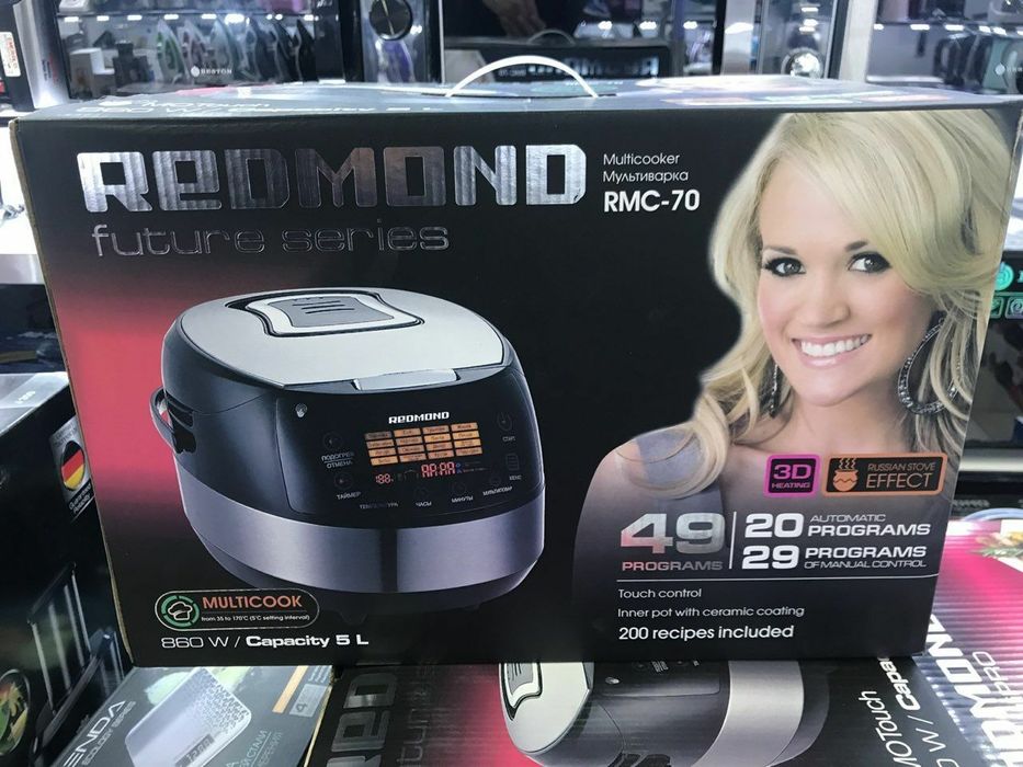 Мультиварка +Доставка есть REDMOND от первых рук Гарантия ест Оригинал