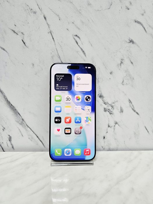 iPhone 16 Pro Max 256 GB Black 100% 238 Cicluri Zeus Amanet 64863