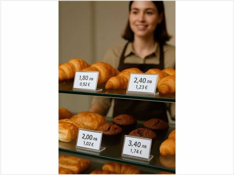 Стойки за цени и етикети (лев EURO)