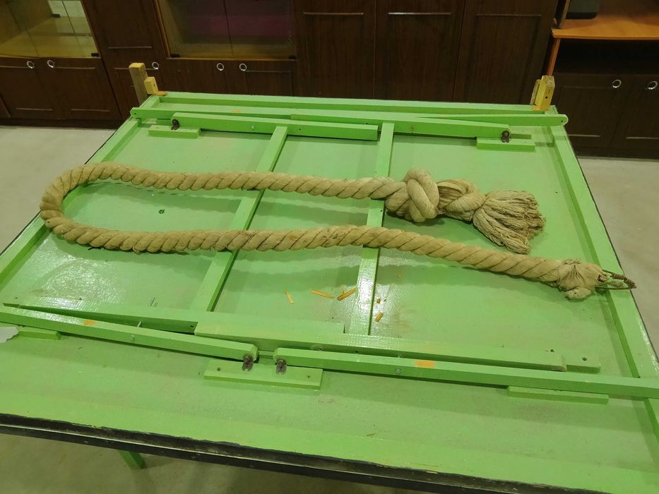 Спортивный толстый канат 3 метра, толшина 5 см., производства ссср