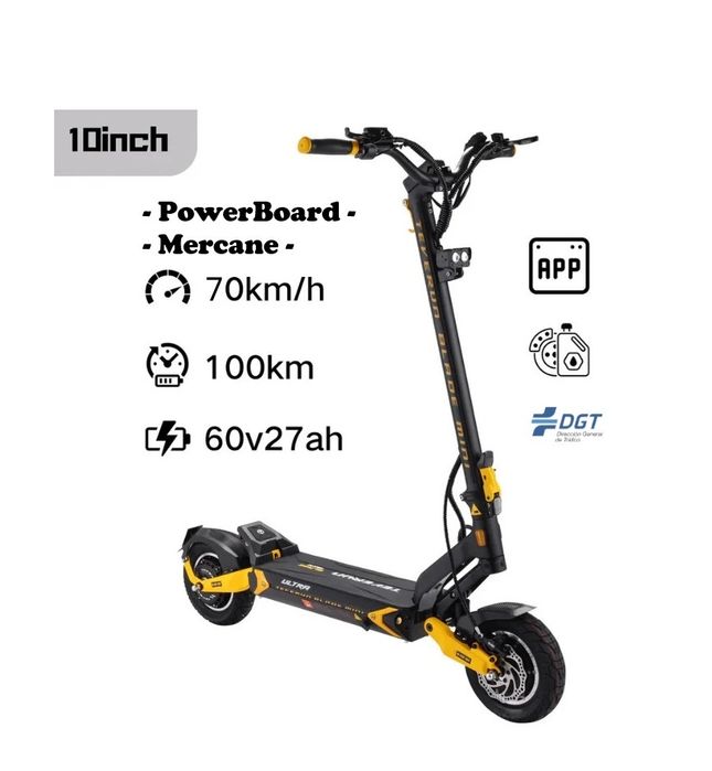 Trotineta electrica Teverun Blade ULTRA 2026, BOSCH 3360W, 60V-27AH