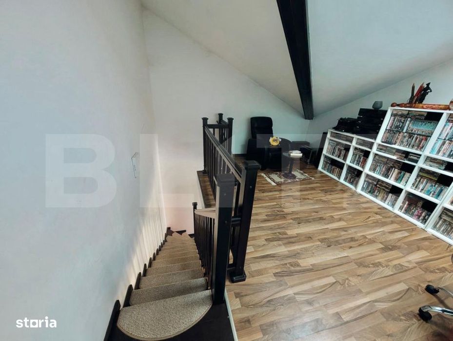 Apartament pe doua niveluri, 3 camere, pet-friendly