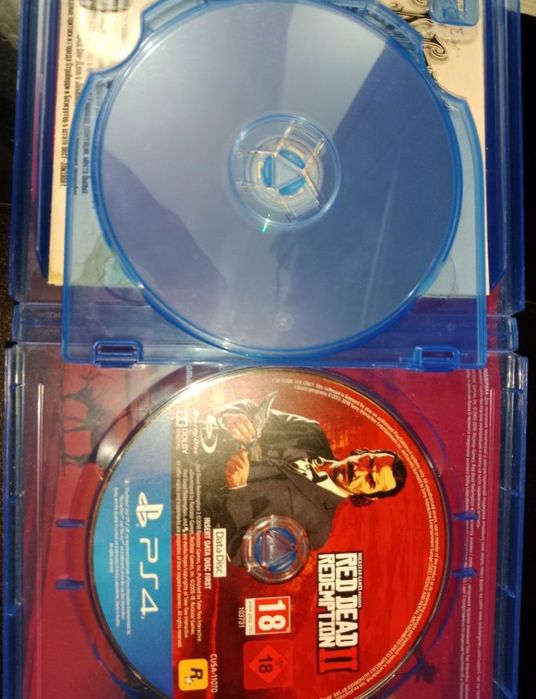обмен Red Dead Redemption 2 ps4 диск