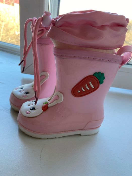 Сапожки резиновые детские