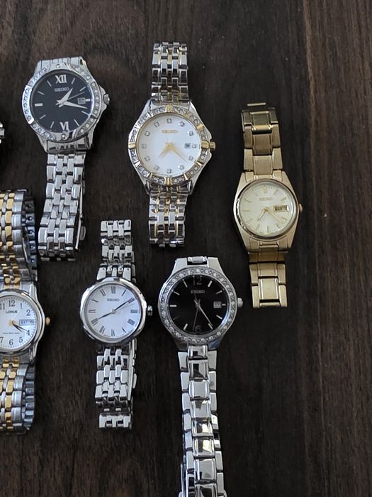 -60% Seiko Swarovski&Solar оригинални дамски часовници