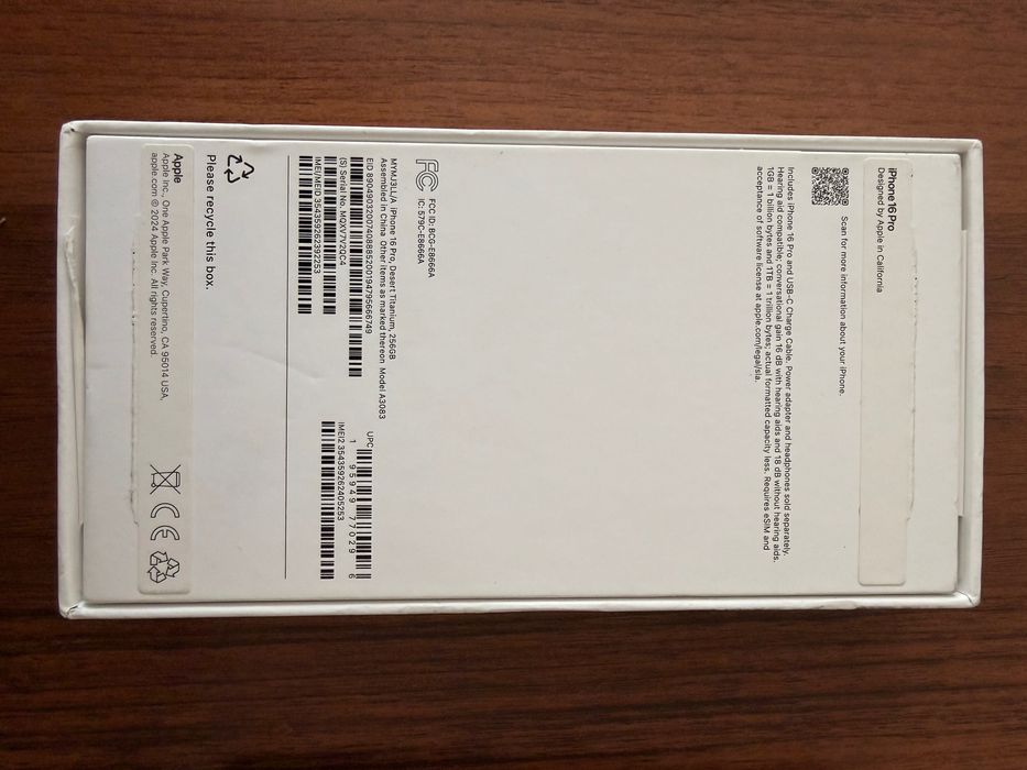 iPhone 16 Pro 256 gb отличное состояние
