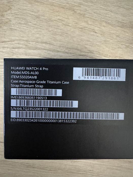 Смарт часовник Huawei Watch 4 Pro