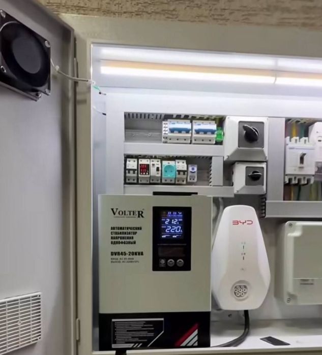 Ustanovka zaryadka.. 7kw 3.5kw garantiya + bezopasno