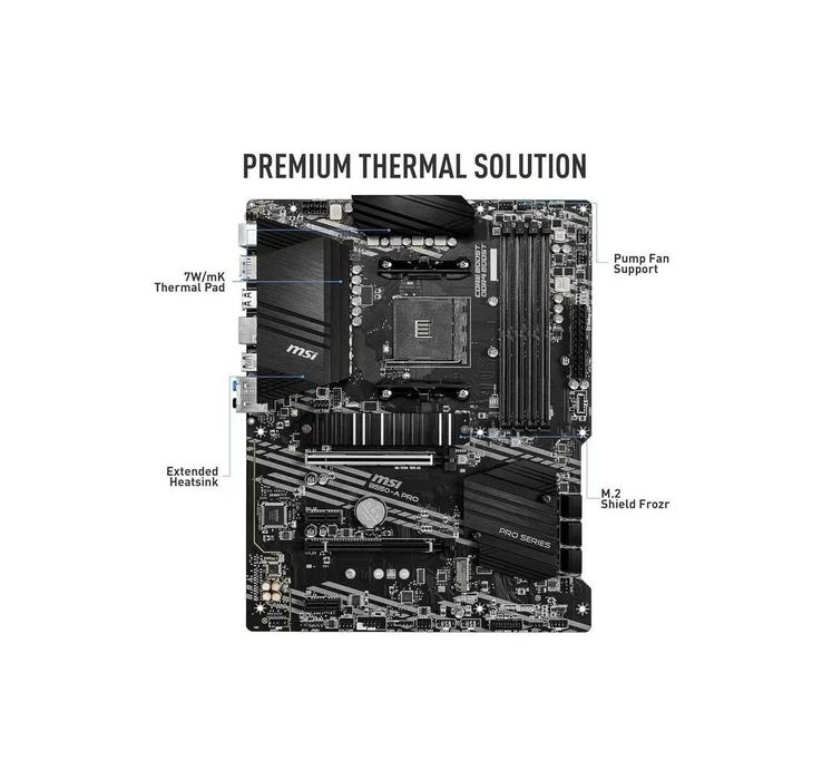 ! Материнская плата MB MSI B550-A PRO цена с НДС