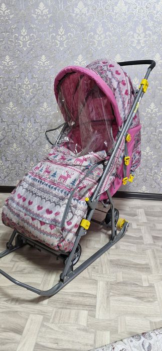 Продам детскую коляску-санки за 30000