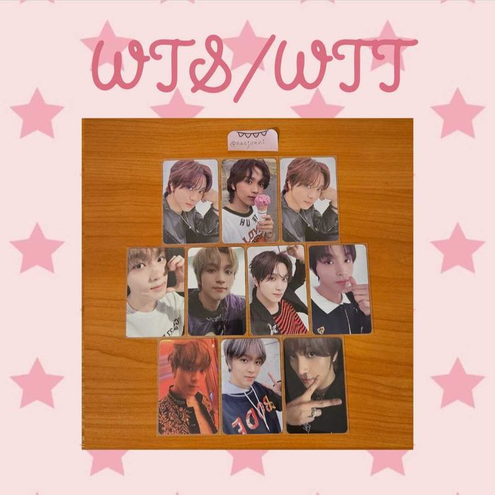 Nct - 127, Dream, WayV, Wish photocards