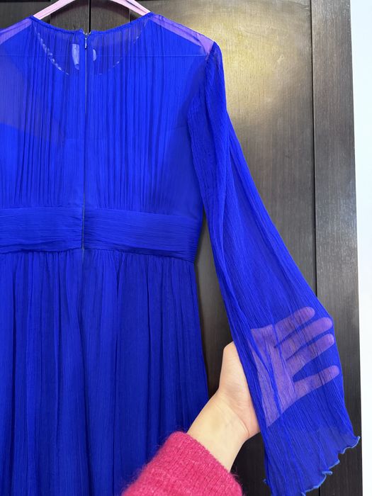 Rochie Ginette albastru regal - potrivita marime M sau L mic