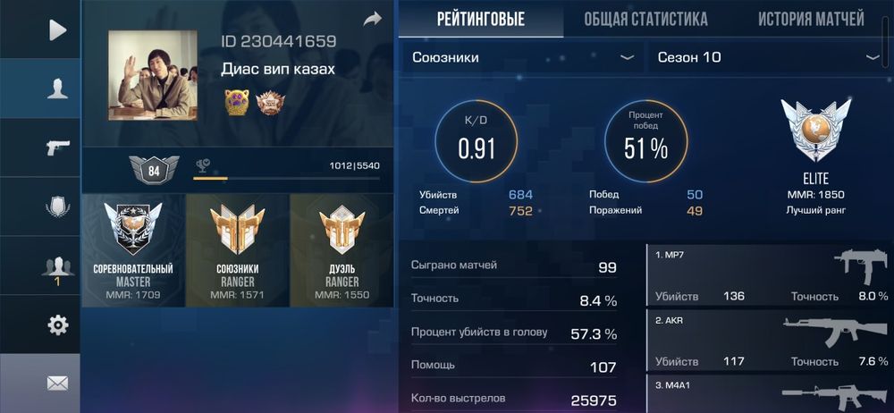 Стендофф 2 аккаунт