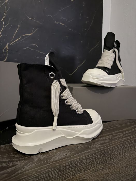 Rick Owens Abstract Jumbo Laces